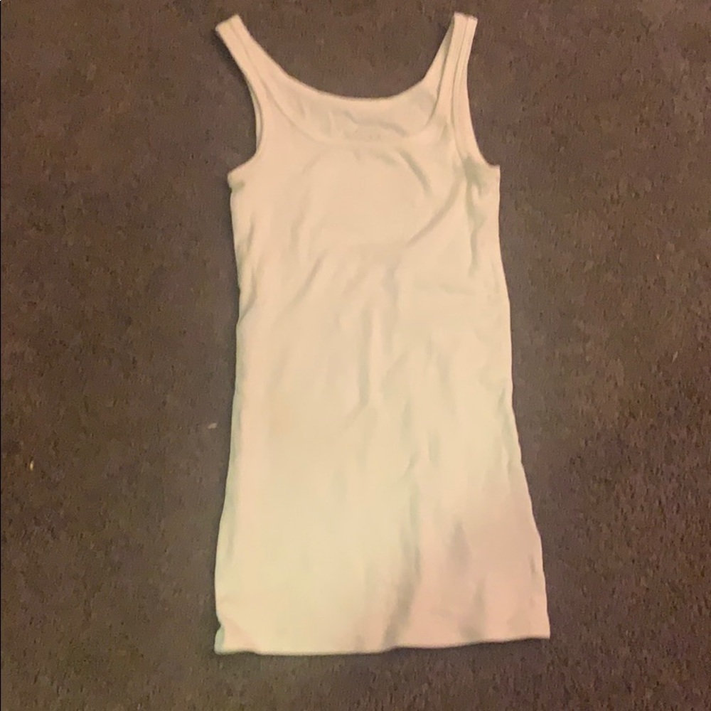 White tank top